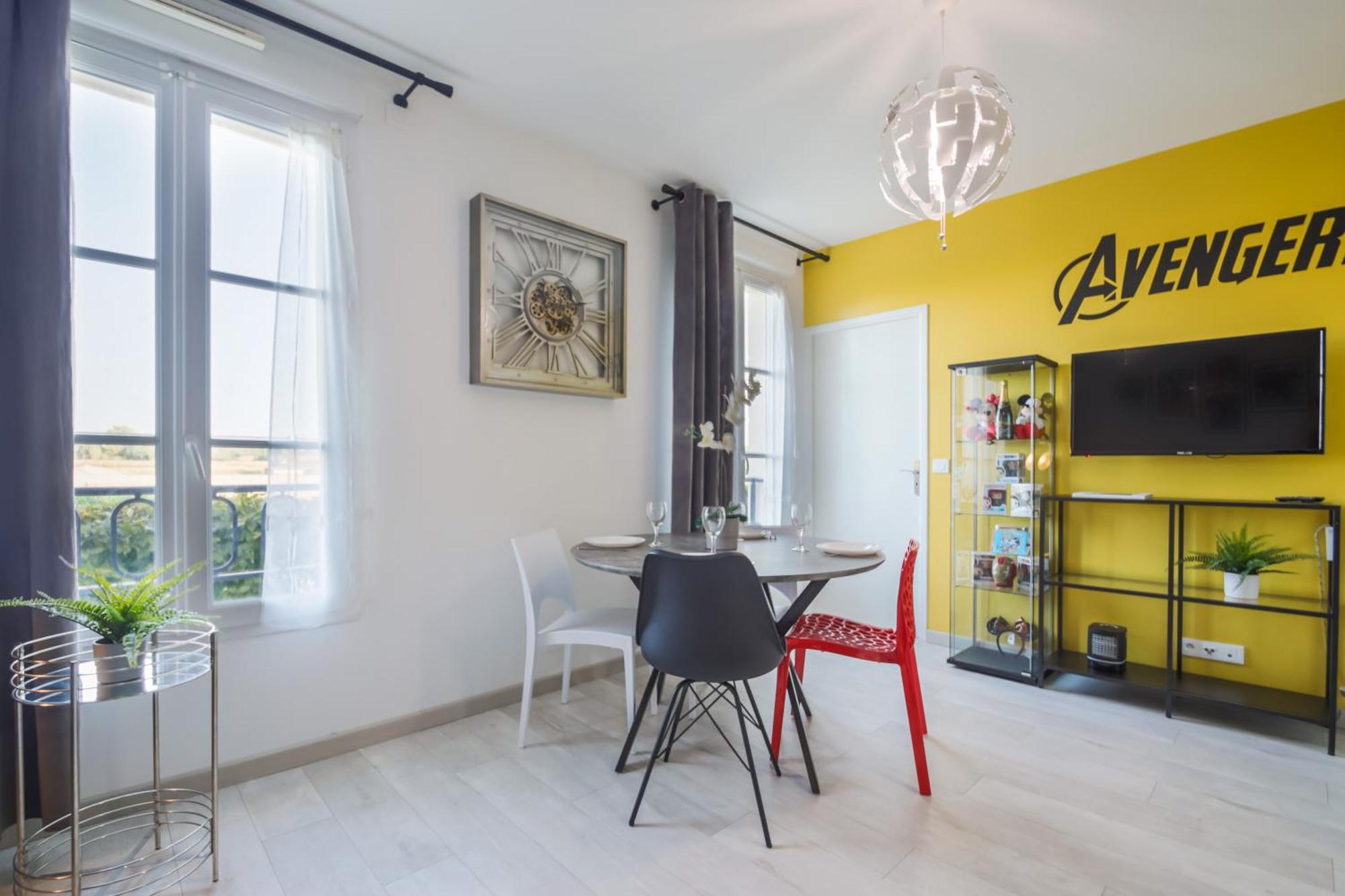 Air-Conditioned Apartment, Walking Distance To Disney - Disney Magical Homes, Paris เซร์ริส ภายนอก รูปภาพ